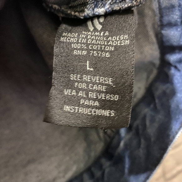 Waimea Distressed Denim Jean Jacket - Picture 3 of 8